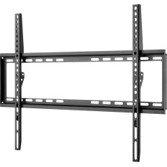 Basic FIXED TV Wall Mount (L) - Securely Fit 37'' to 70'' TVs (94-178 cm) up to 35kg - Sleek Black Design - Easy Installation